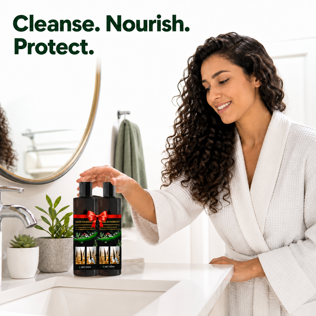 Powerful Anti-Dandruff Shampoo