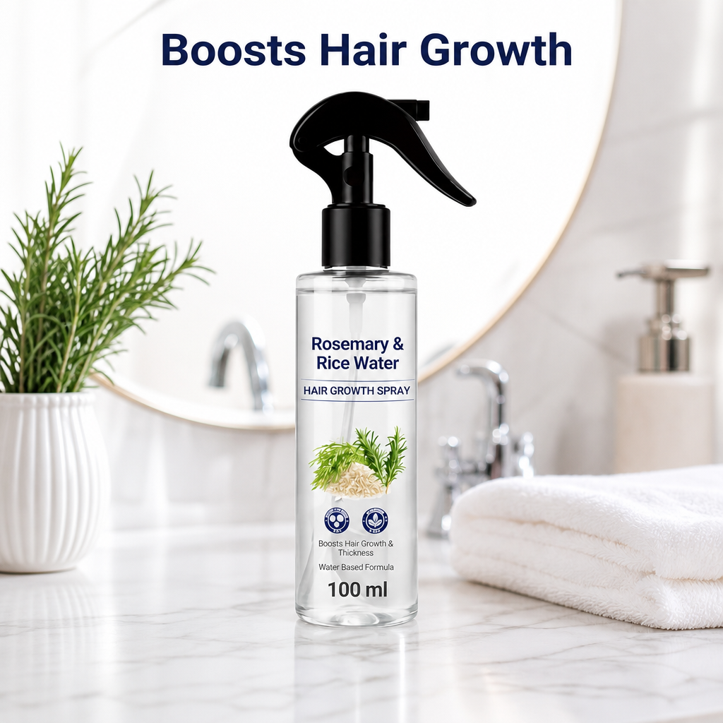 Rosemary & Rice Water Hair Spray