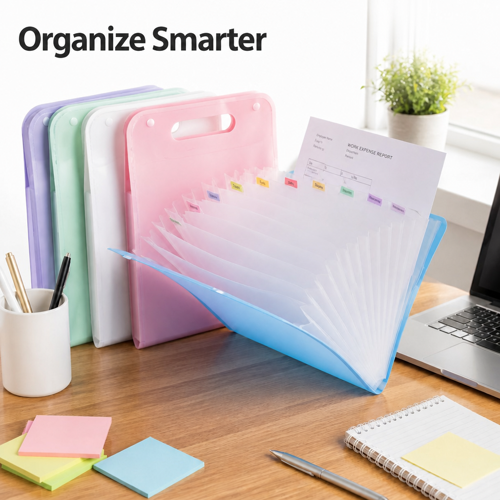 A4 Expandable Document File Folder Organizer