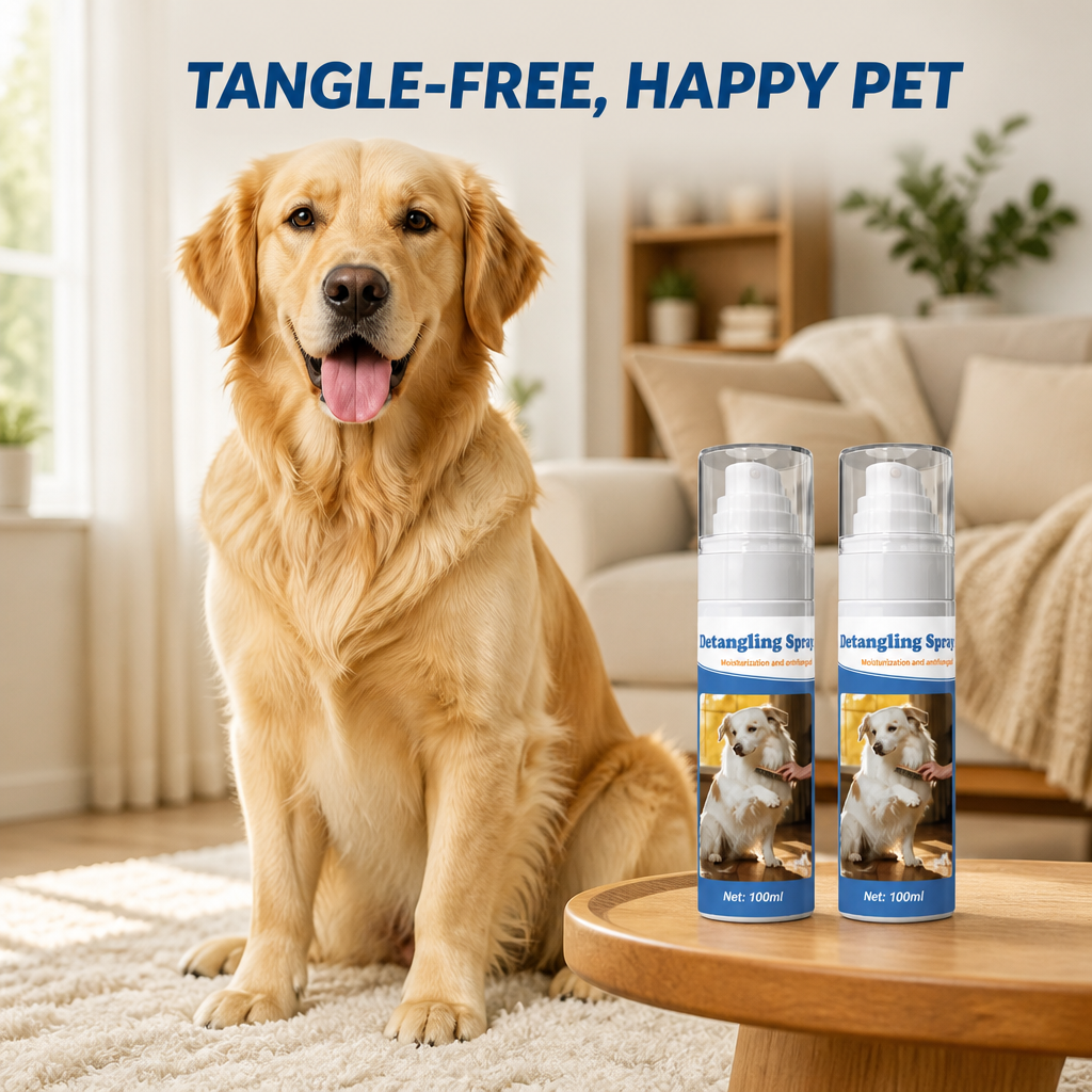 Pet Hair Detangling and Grooming Spray