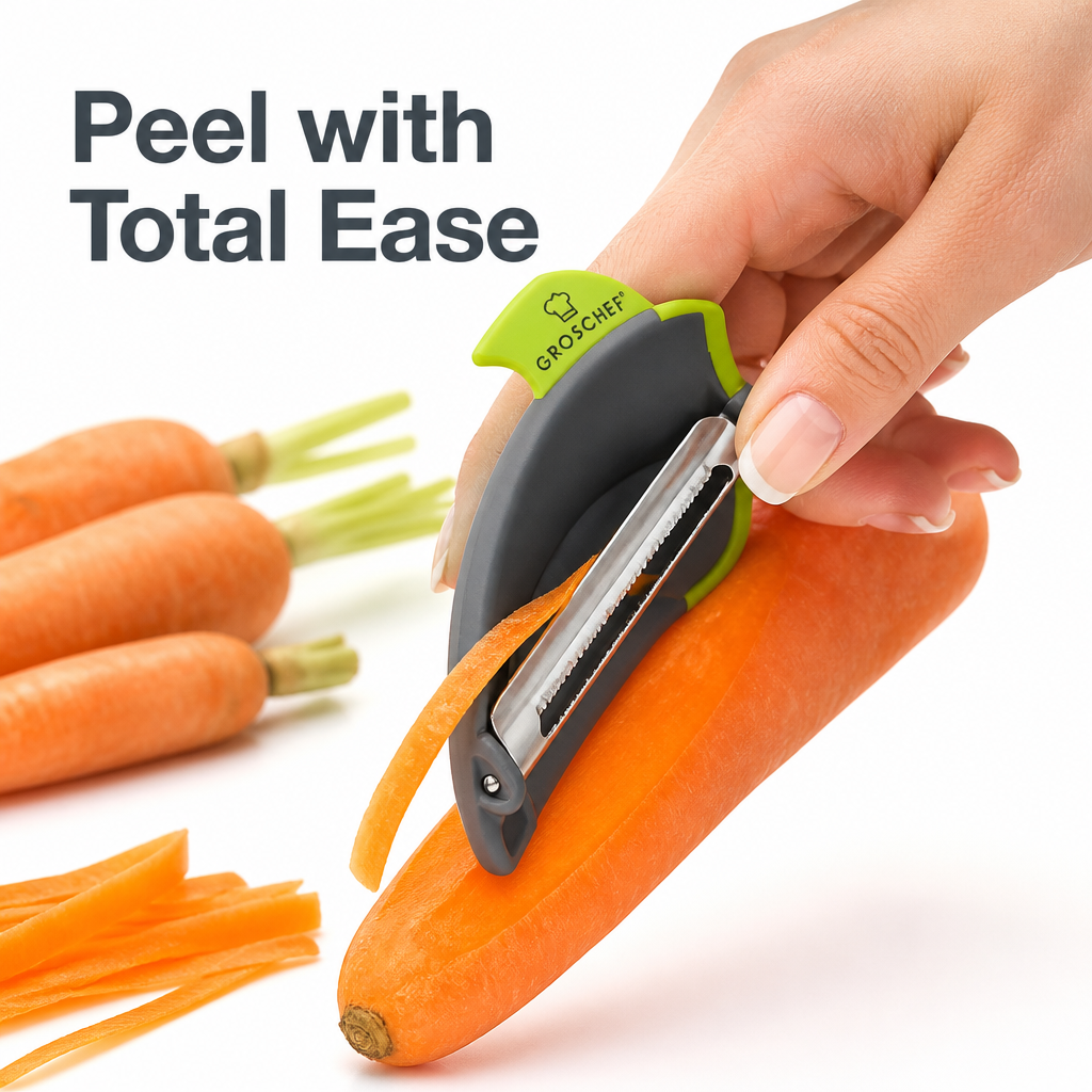 Ergonomic Vegetable Peeler (Buy 1 Get 1 Free)