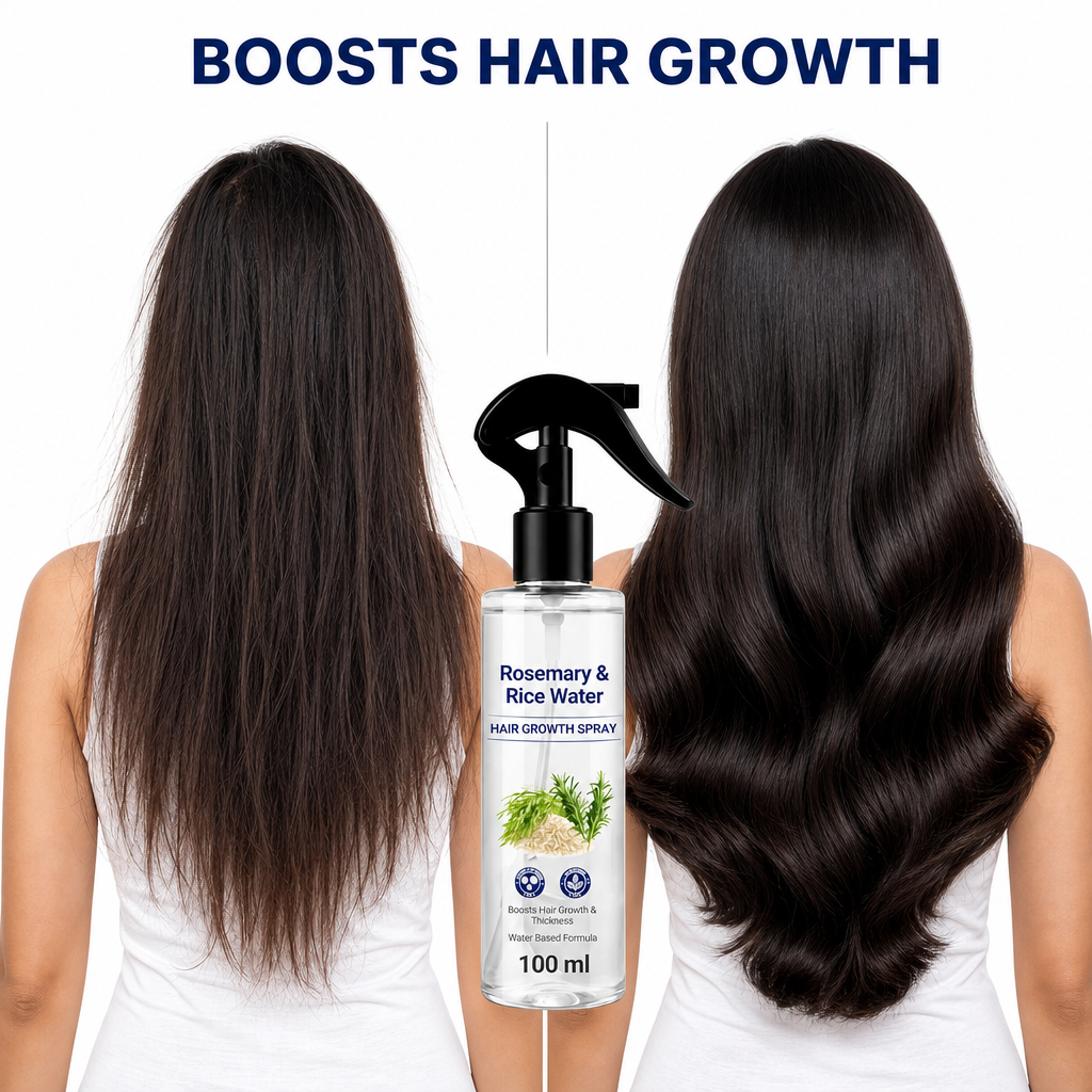 Rosemary & Rice Water Hair Spray