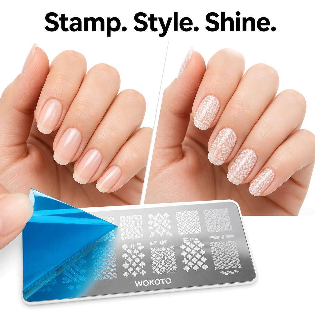 Nail Art Stamping Plate