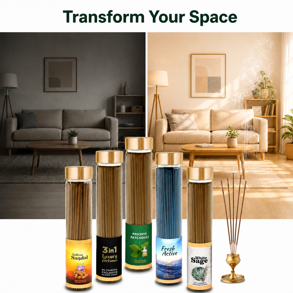 The Aroma Factory Herbal Incense Sticks