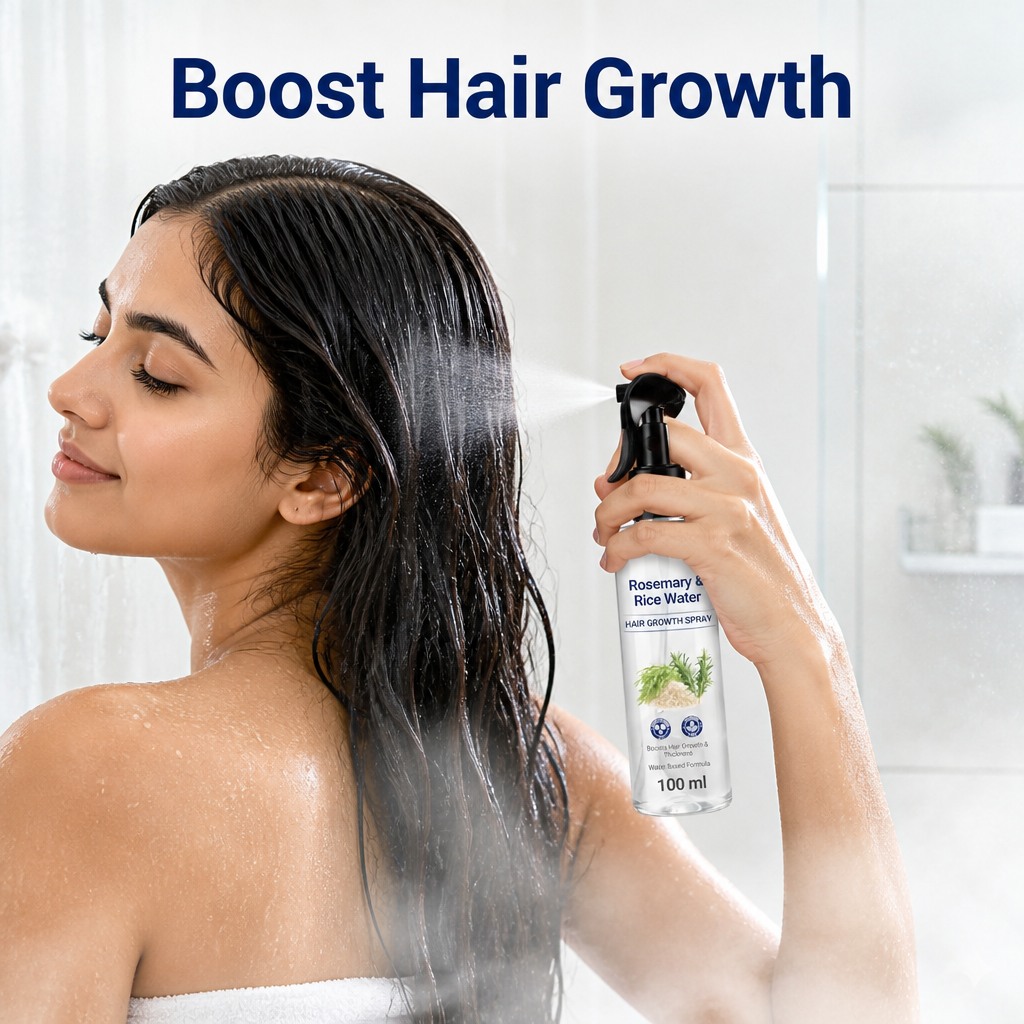 Rosemary & Rice Water Hair Spray