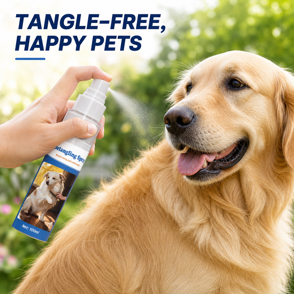 Pet Hair Detangling and Grooming Spray