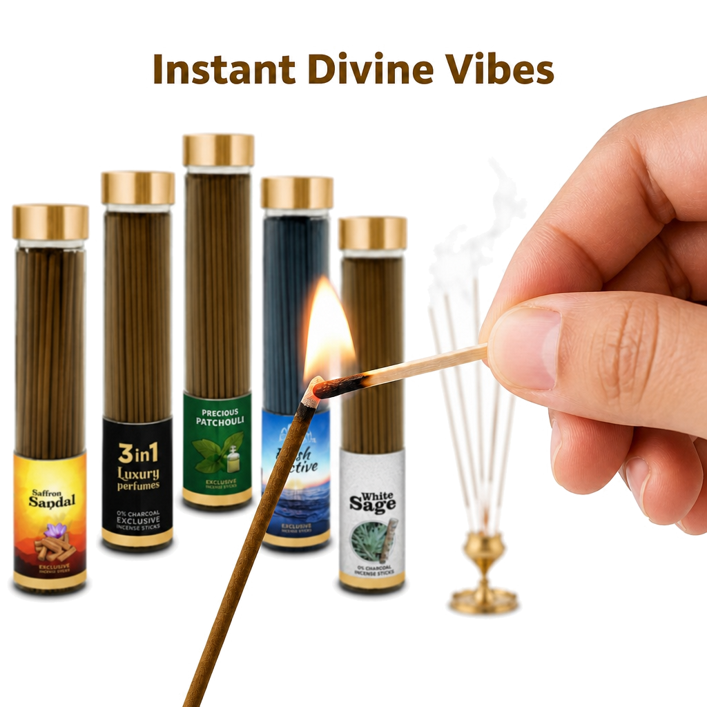 The Aroma Factory Herbal Incense Sticks
