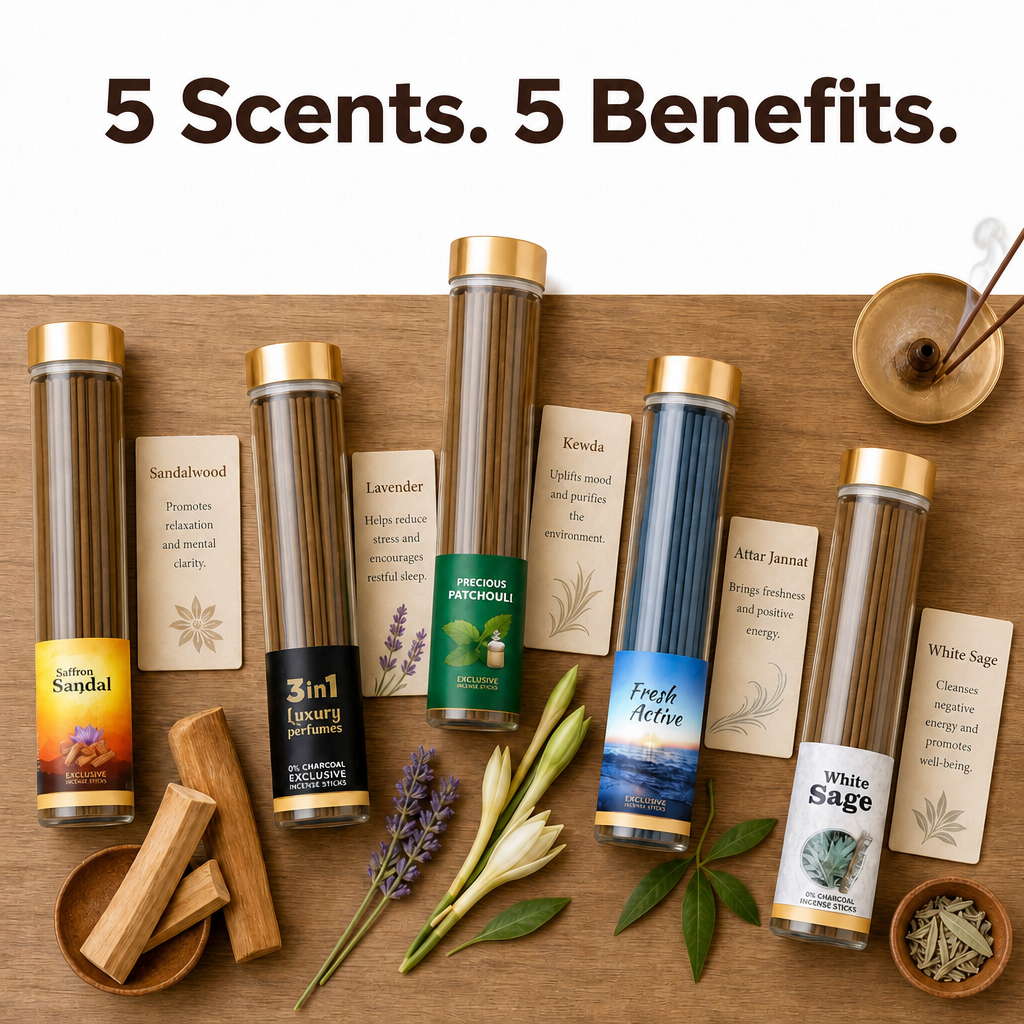 The Aroma Factory Herbal Incense Sticks