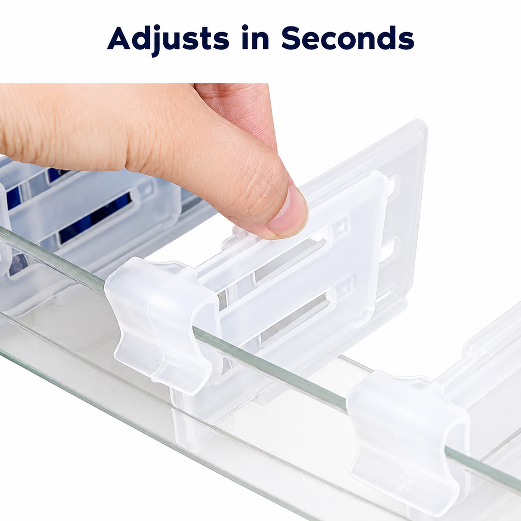 Fridge Shelf Dividers