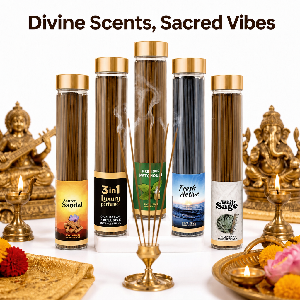 The Aroma Factory Herbal Incense Sticks