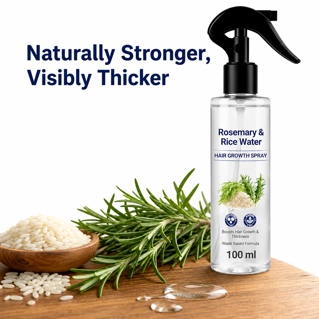 Rosemary & Rice Water Hair Spray