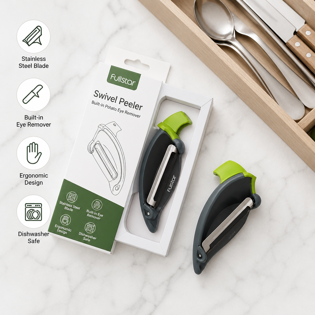 Ergonomic Vegetable Peeler (Buy 1 Get 1 Free)