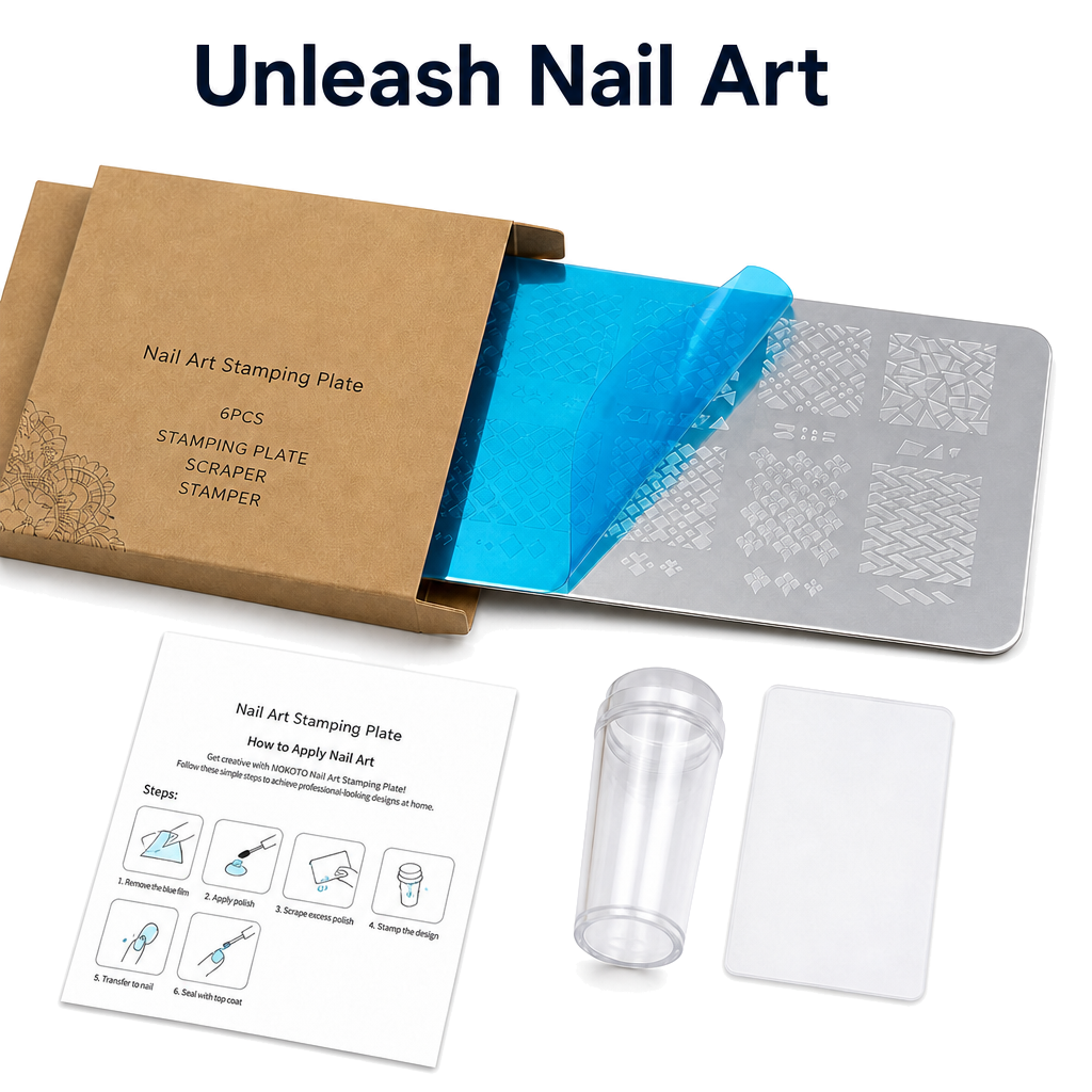 Nail Art Stamping Plate