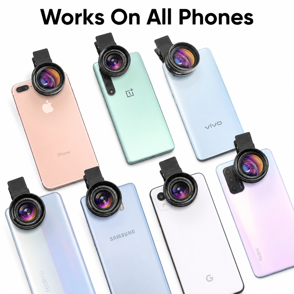0.45X Wide Angle Lens for Mobile Phones