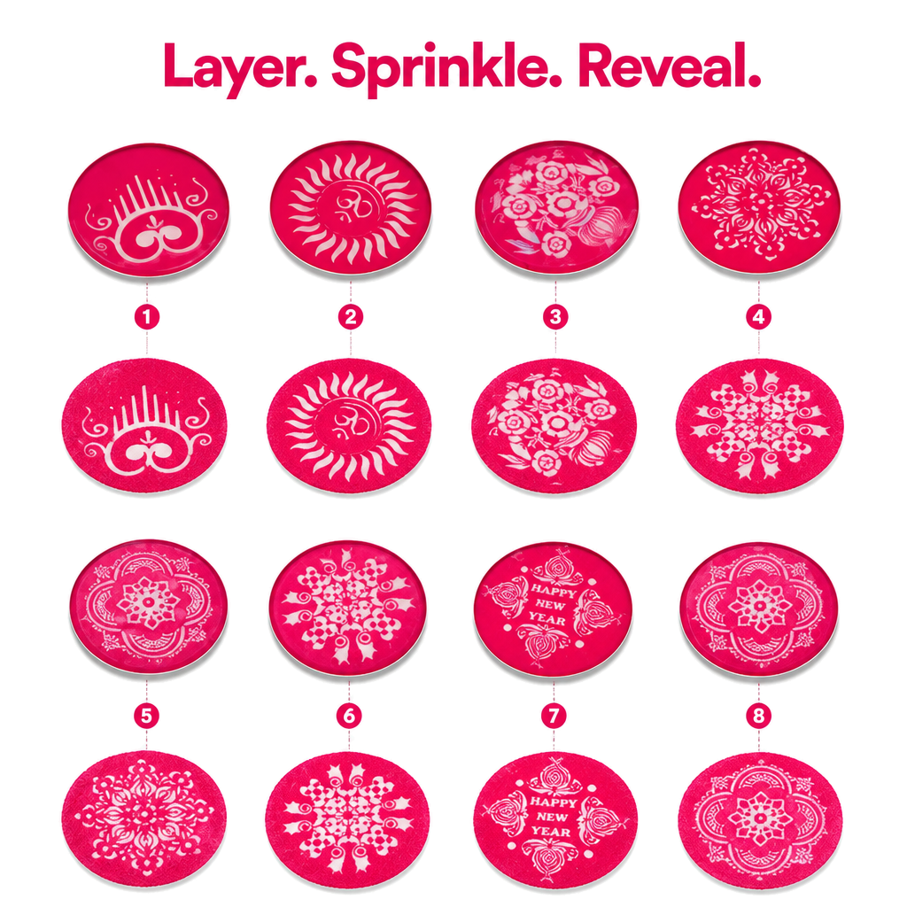 Rangoli Stencil Set