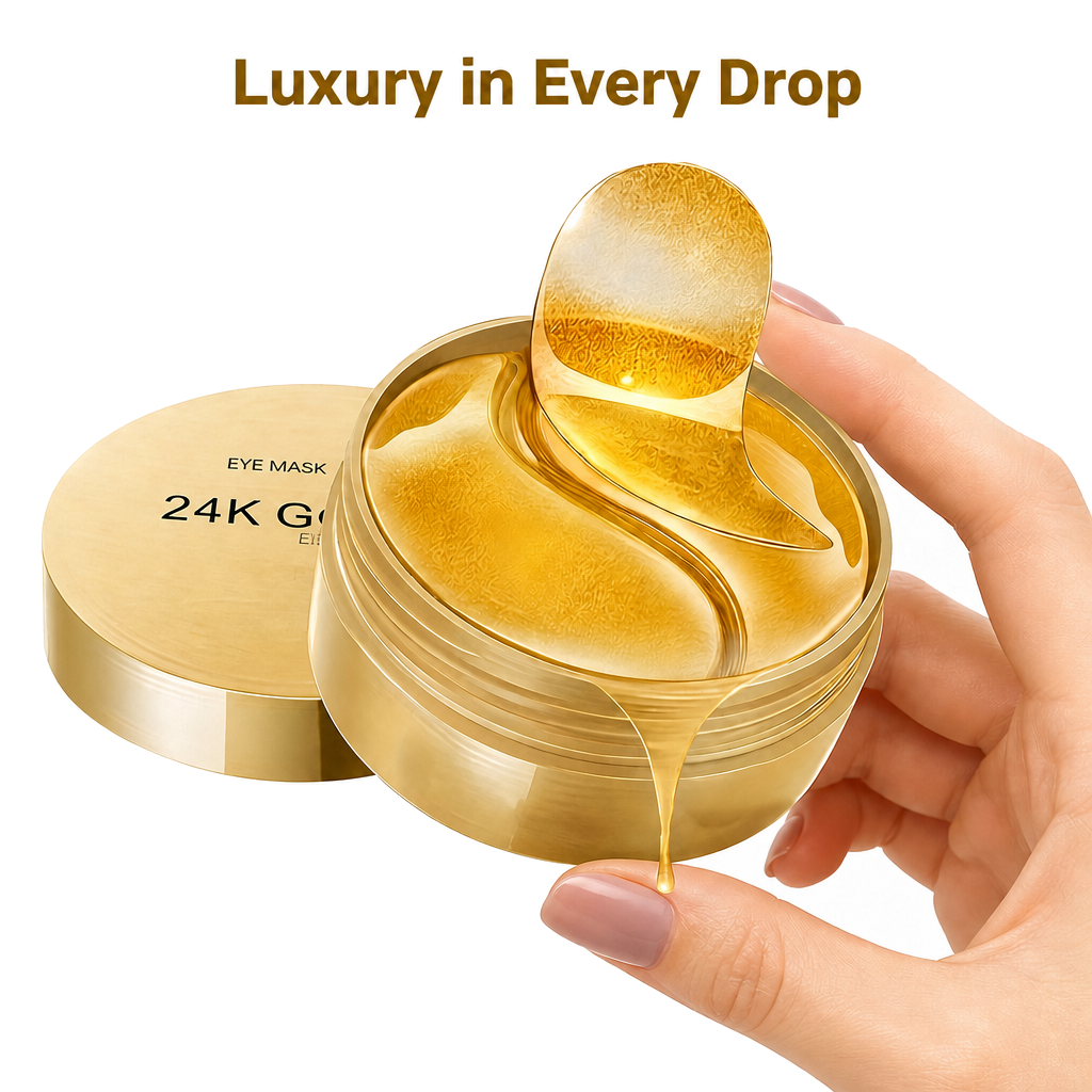 24K Gold Eye Mask