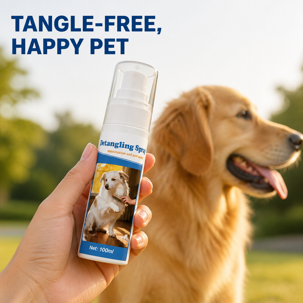 Pet Hair Detangling and Grooming Spray
