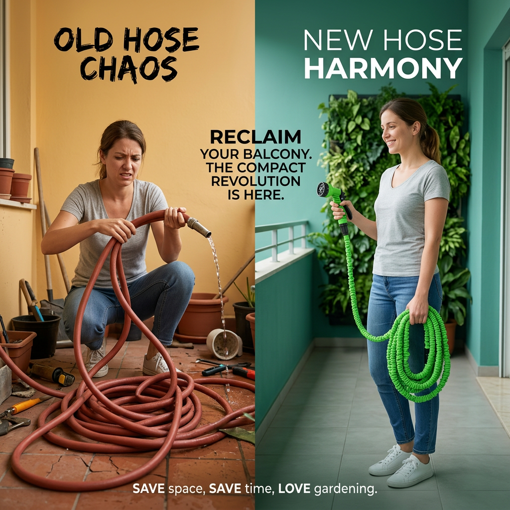Expandable Hose Magic Pipe  With Spray Gun(25 Ft)