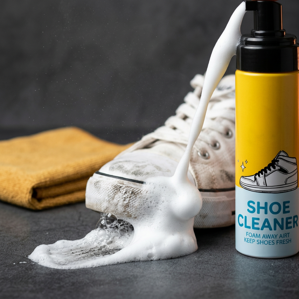 Foam-Based Sneaker Cleaner for All Shoes