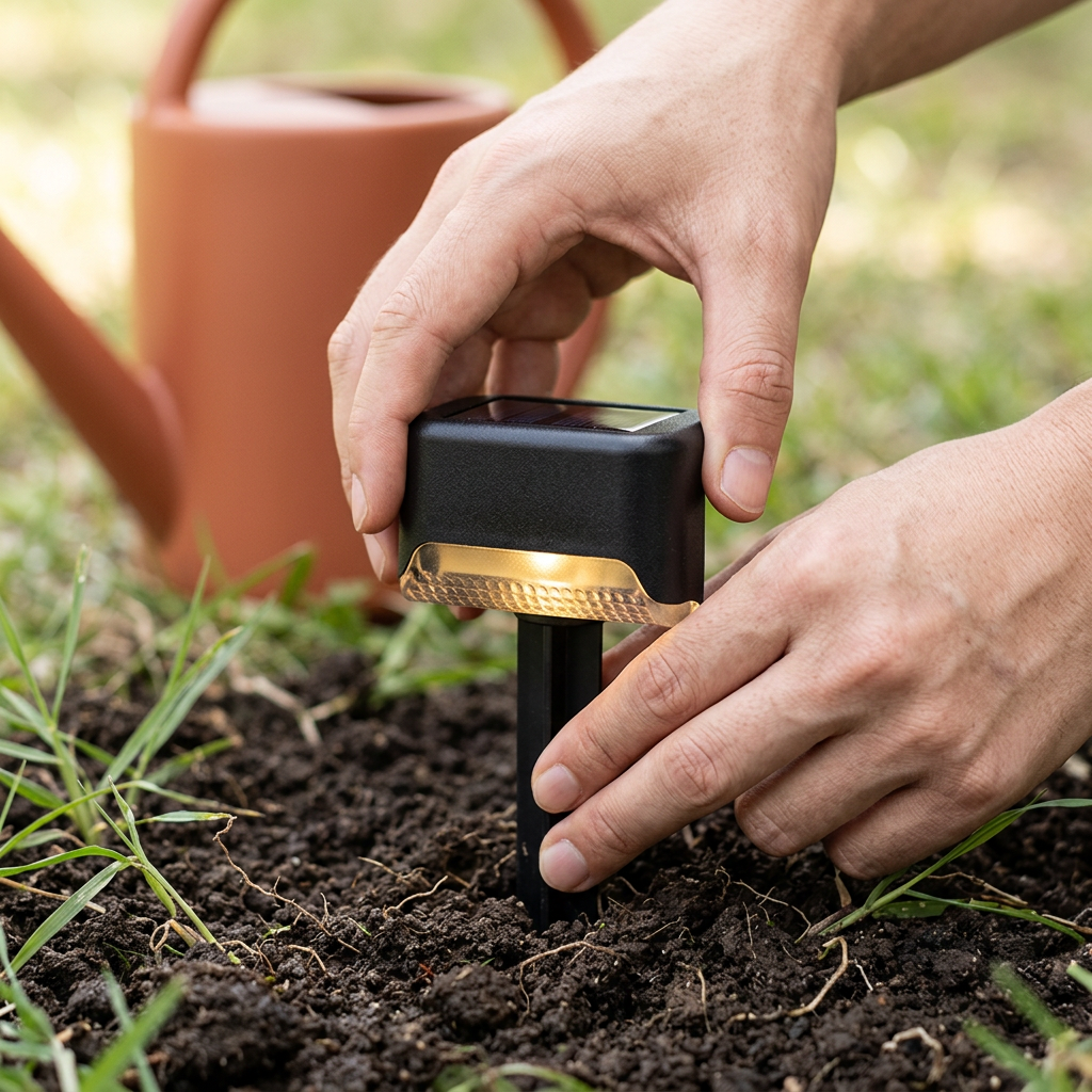 Solar-Powered Deck Light(4 Pcs)