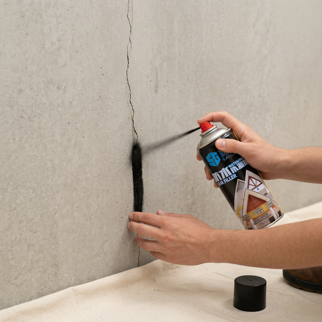 Feature breakdown: instant seal, all-weather flex, sticks to anything, paintable