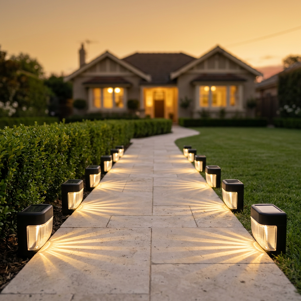 Solar-Powered Deck Light(4 Pcs)