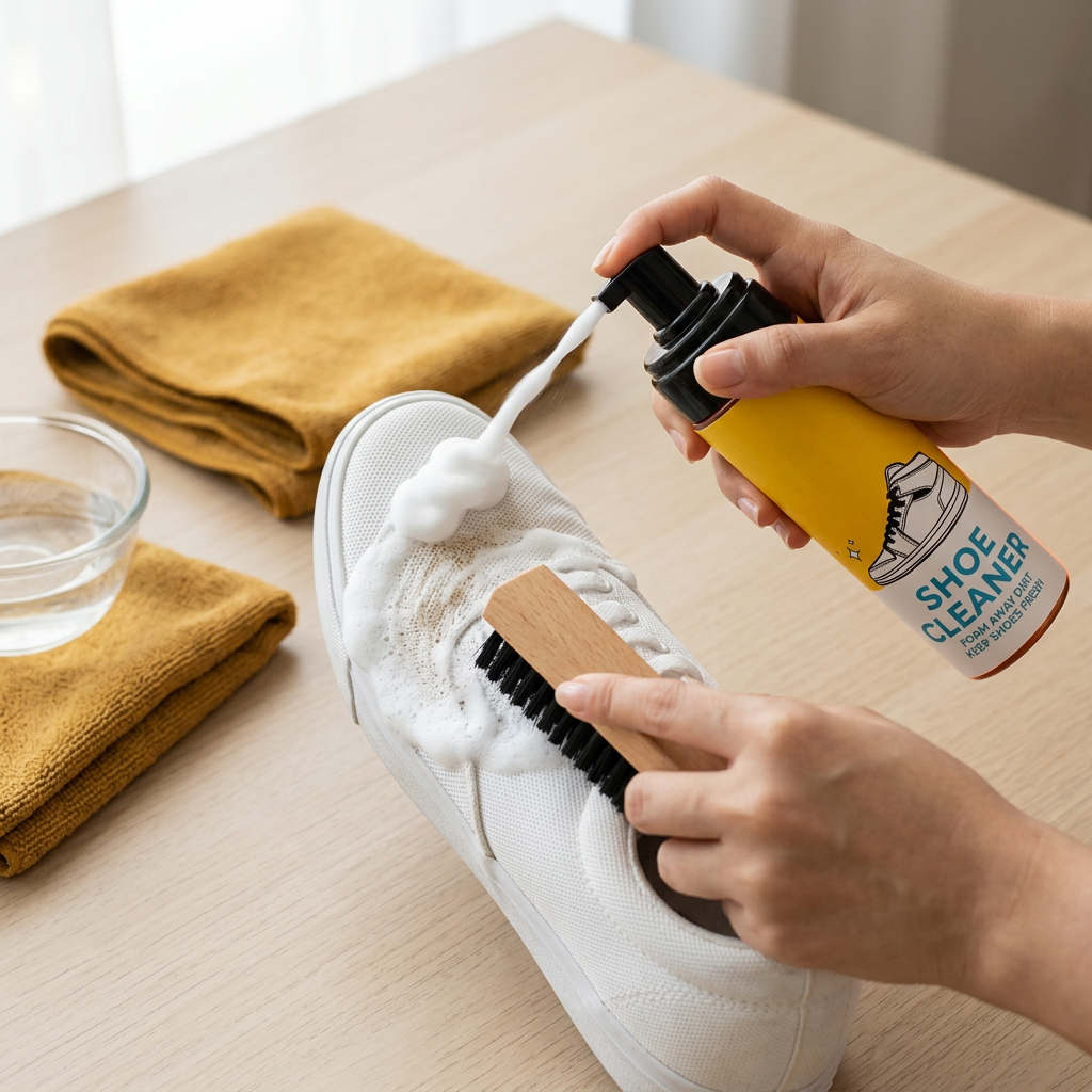 Foam-Based Sneaker Cleaner for All Shoes